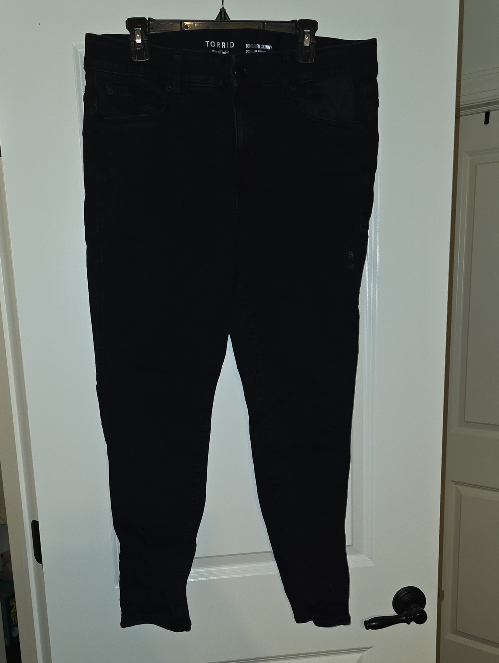 torrid Black Skinny Jeans High-Rise Stretch 16R NWOT